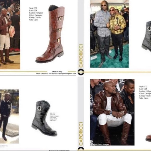 CAPORICCI Alligator boots - Picture 5 of 5